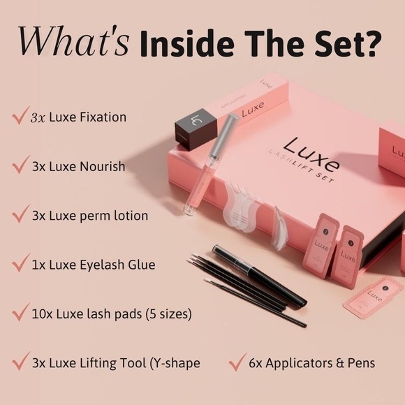 NEW IN BOX‼️LUXE Lash Lift Set. $69.95 - Picture 5 of 7